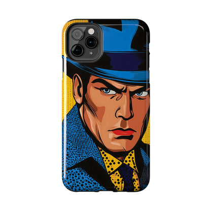 Tough Phone Cases Pop Art Modern Edge Guy Noir 02