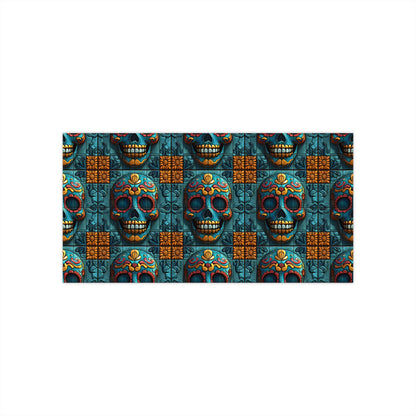 Sugar Skull Bumper Stickers 017 Day of the Dead Dia de Los Muertos, Halloween Decor - Car Decals, Laptop Stickers