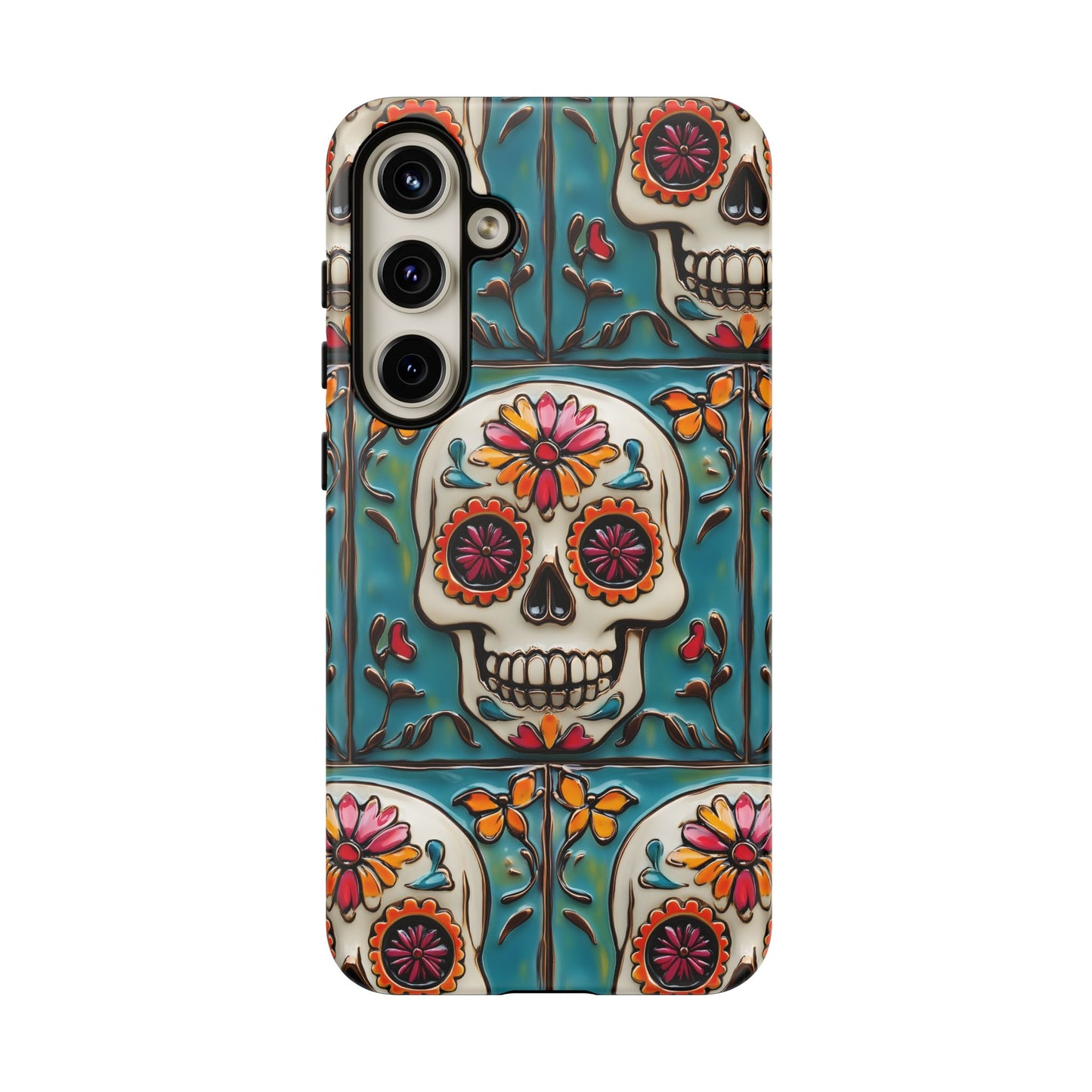 Tough Cases Day of the Dead Dia de Los Muertos Sugar Skull 0010