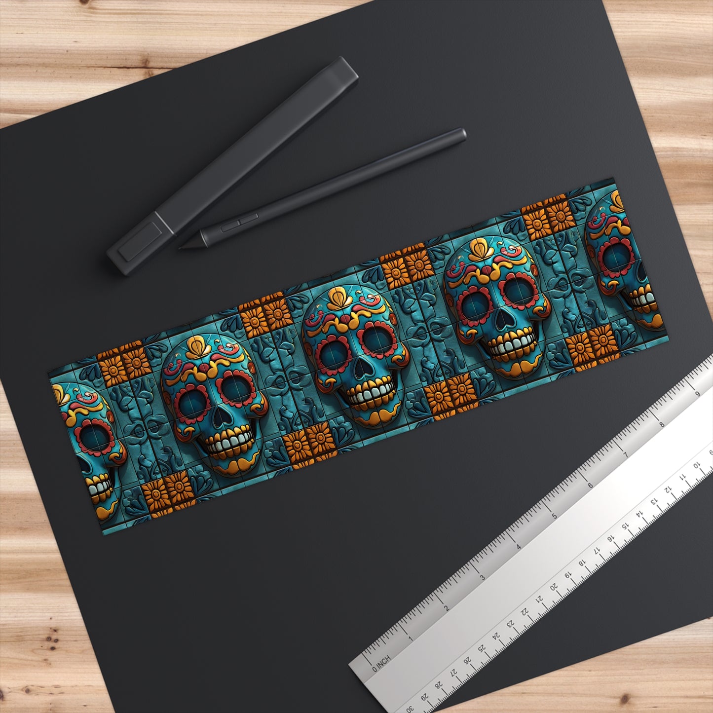 Sugar Skull Bumper Stickers 017 Day of the Dead Dia de Los Muertos, Halloween Decor - Car Decals, Laptop Stickers