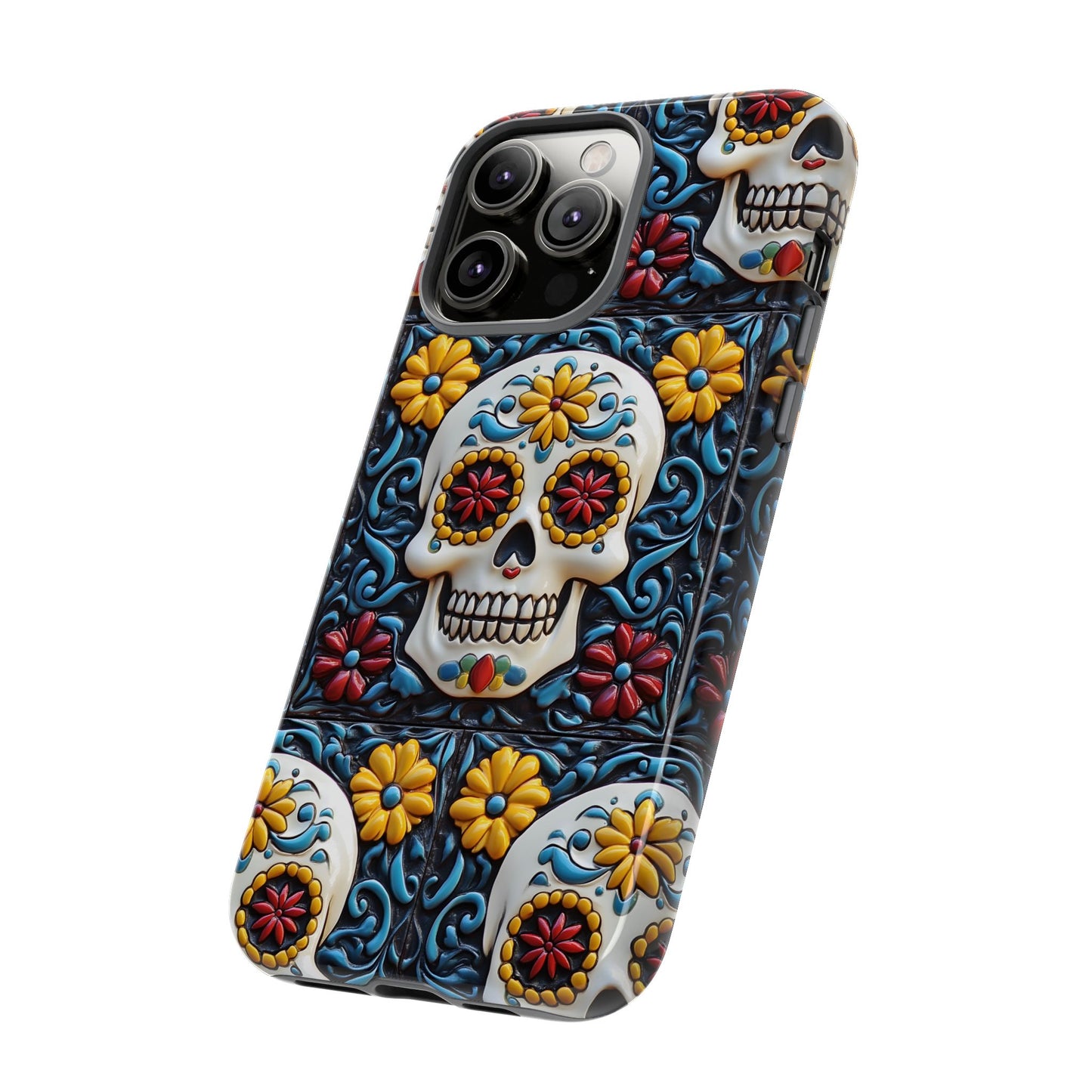 Tough Cases Day of the Dead Dia de Los Muertos Sugar Skull 0009