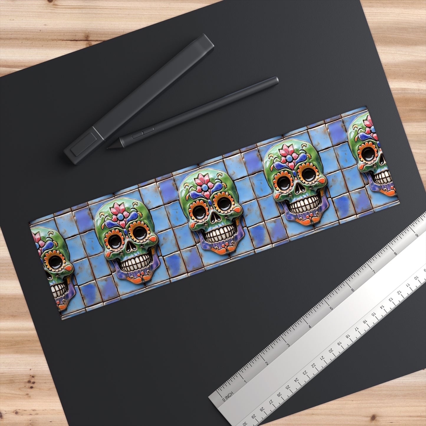 Sugar Skull Bumper Stickers 011, Day of the Dead Dia de Los Muertos, Halloween Decor - Car Decals, Laptop Stickers