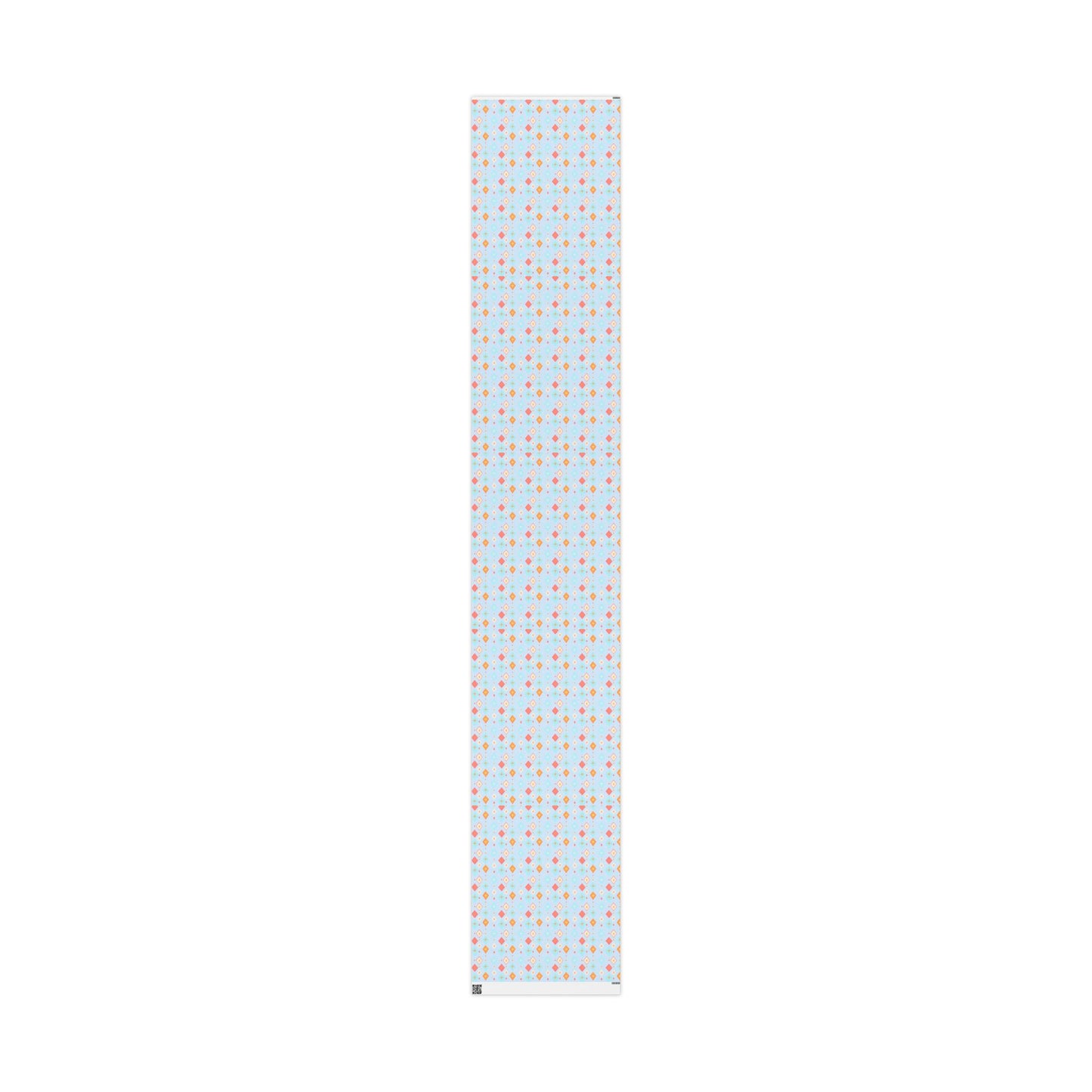 Wrapping Papers Christmas Diamond Stars Light Blue