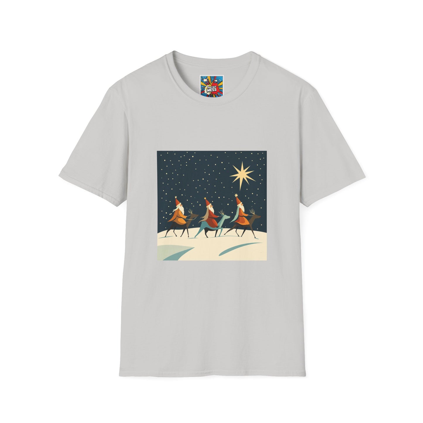 Unisex Soft Style Three Wise Gnomes 008