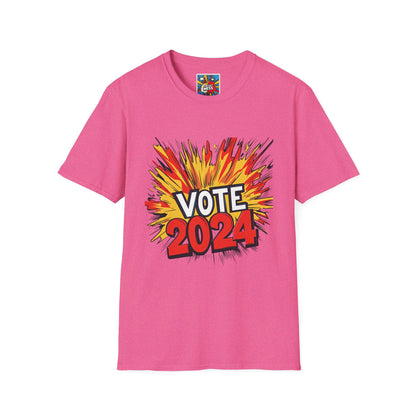 Unisex Softstyle VOTE 2024 11 2024 election shirts