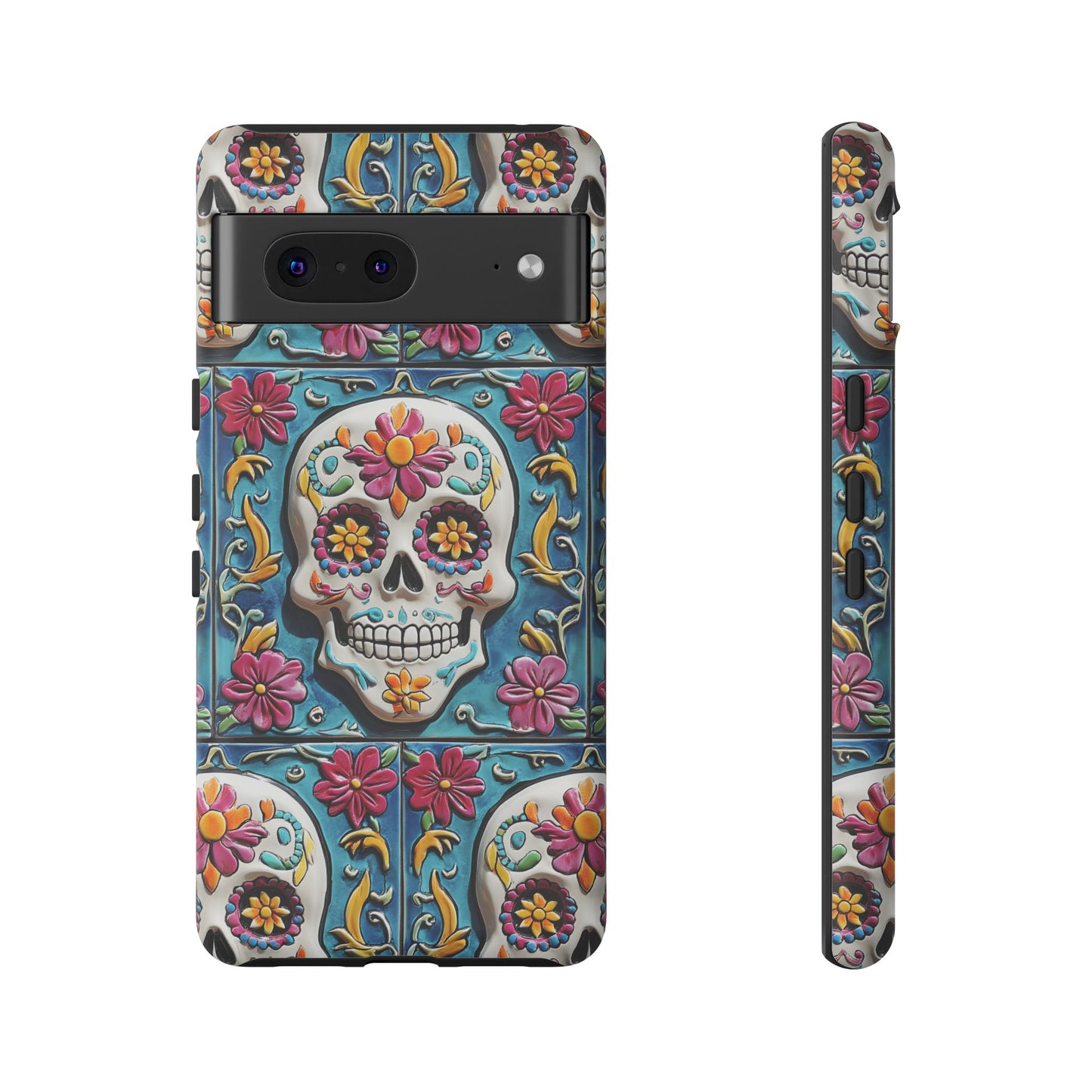 Tough Cases Day of the Dead Dia de Los Muertos Sugar Skull 0001