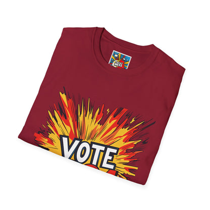 Unisex Softstyle VOTE 2024 11 2024 election shirts