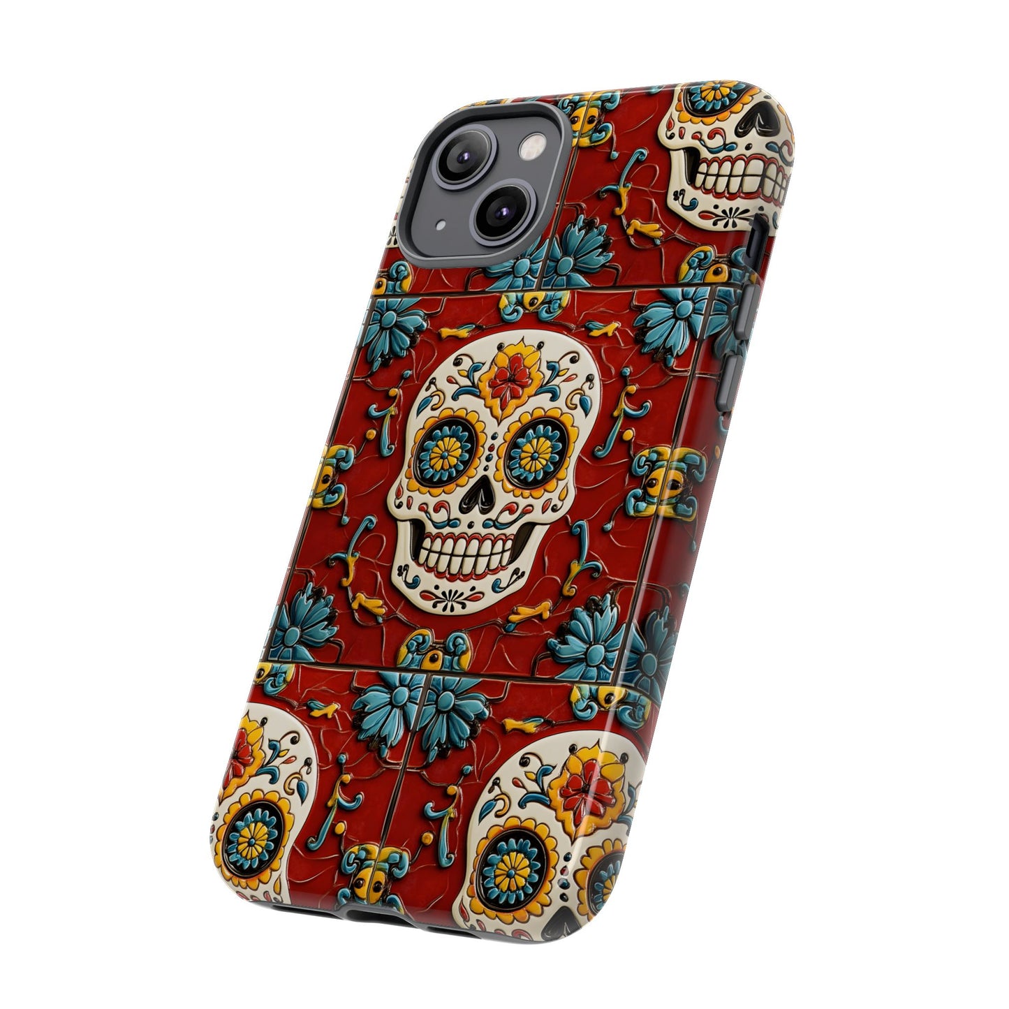 Tough Cases Day of the Dead Dia de Los Muertos Sugar Skull 0016