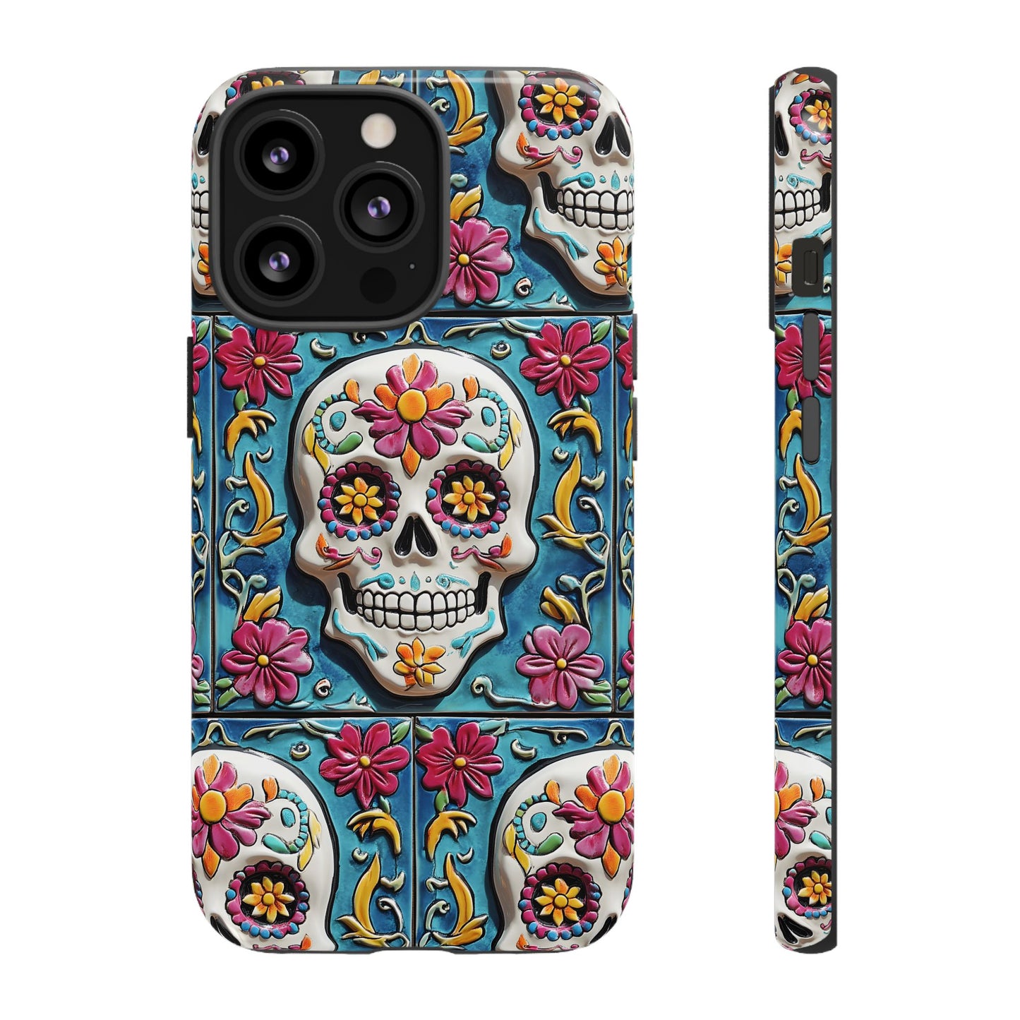 Tough Cases Day of the Dead Dia de Los Muertos Sugar Skull 0001