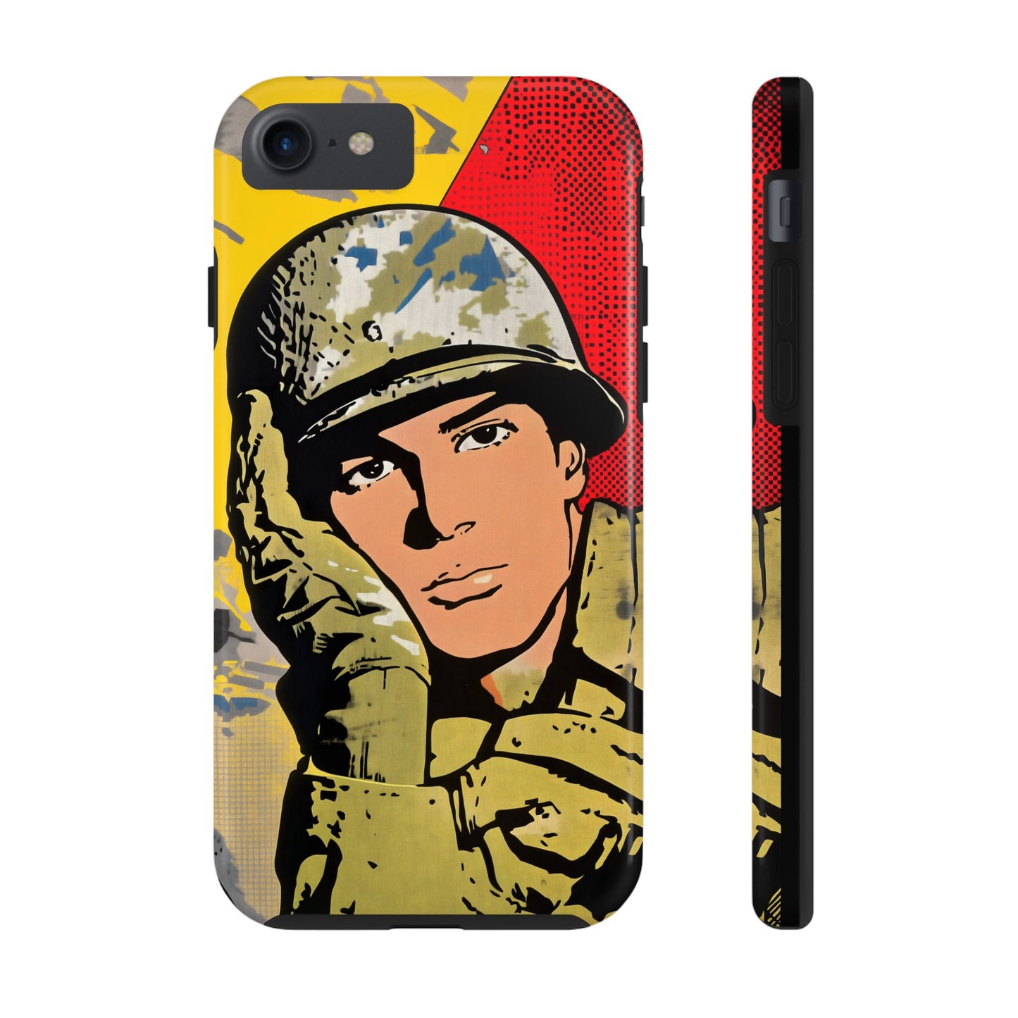 Tough Phone Cases Pop Art Modern Edge Soldier 03