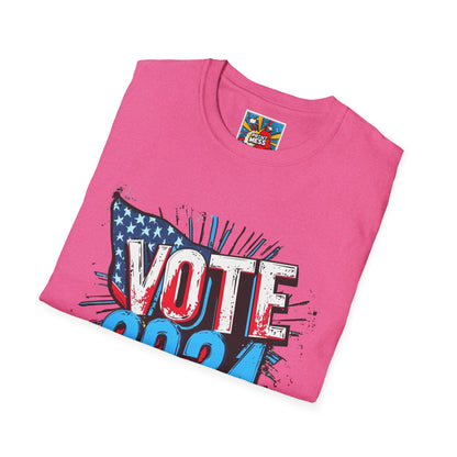 Unisex Softstyle VOTE 2024 6 2024 election shirts