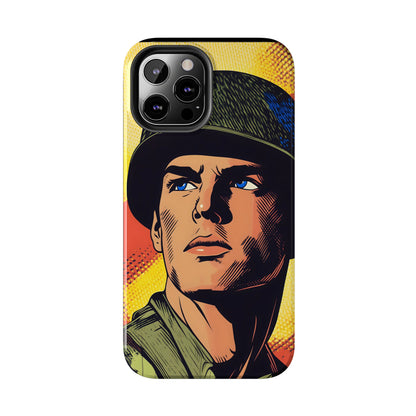 Tough Phone Cases Pop Art Modern Edge Soldier 04