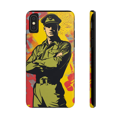 Tough Phone Cases Pop Art Modern Edge Soldier 01