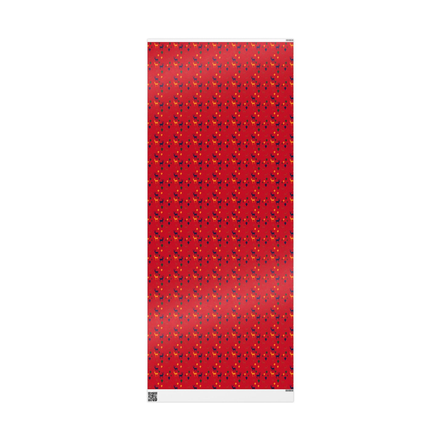 Wrapping Papers Christmas Reindeer Red