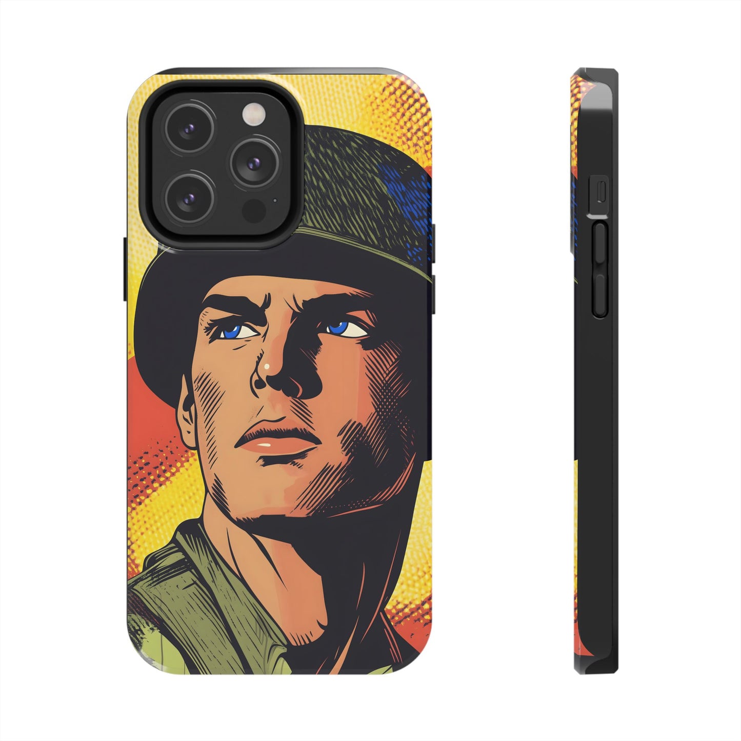 Tough Phone Cases Pop Art Modern Edge Soldier 04