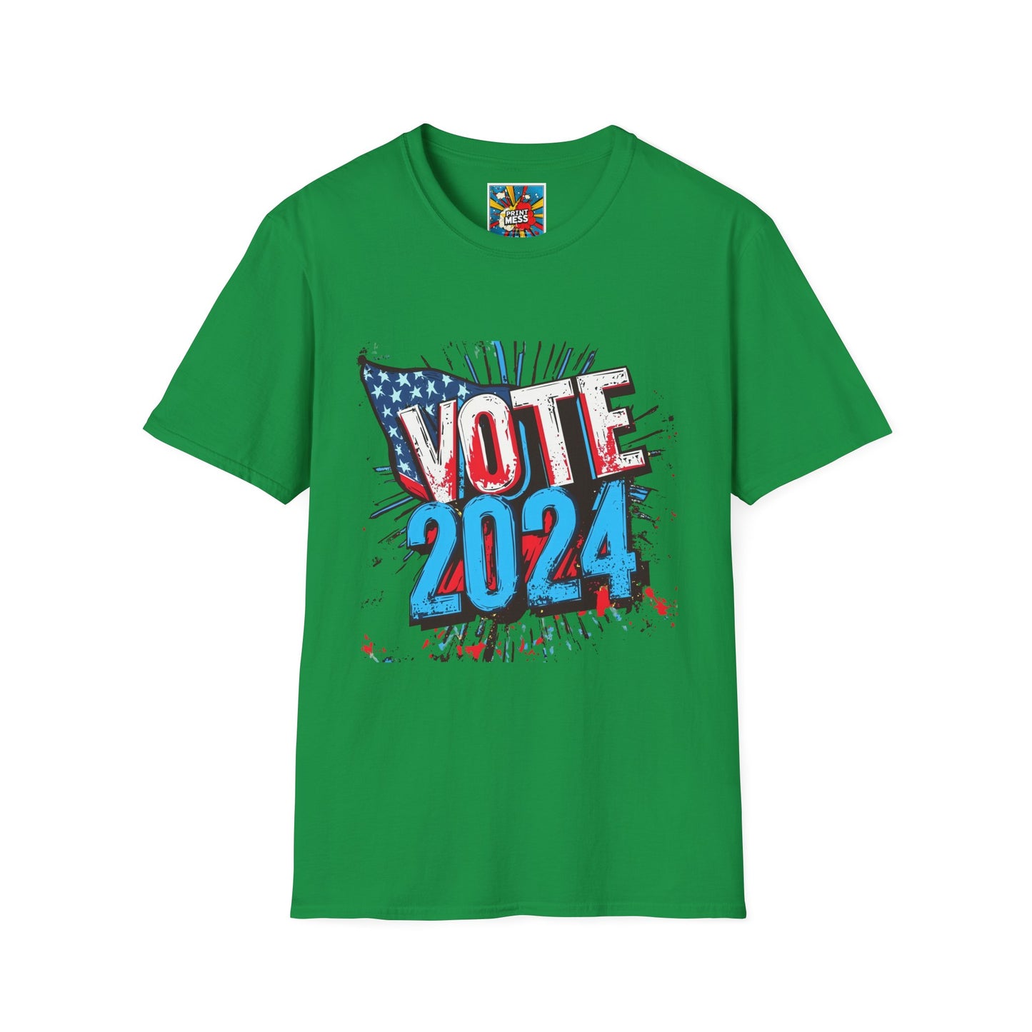 Unisex Softstyle VOTE 2024 6 2024 election shirts