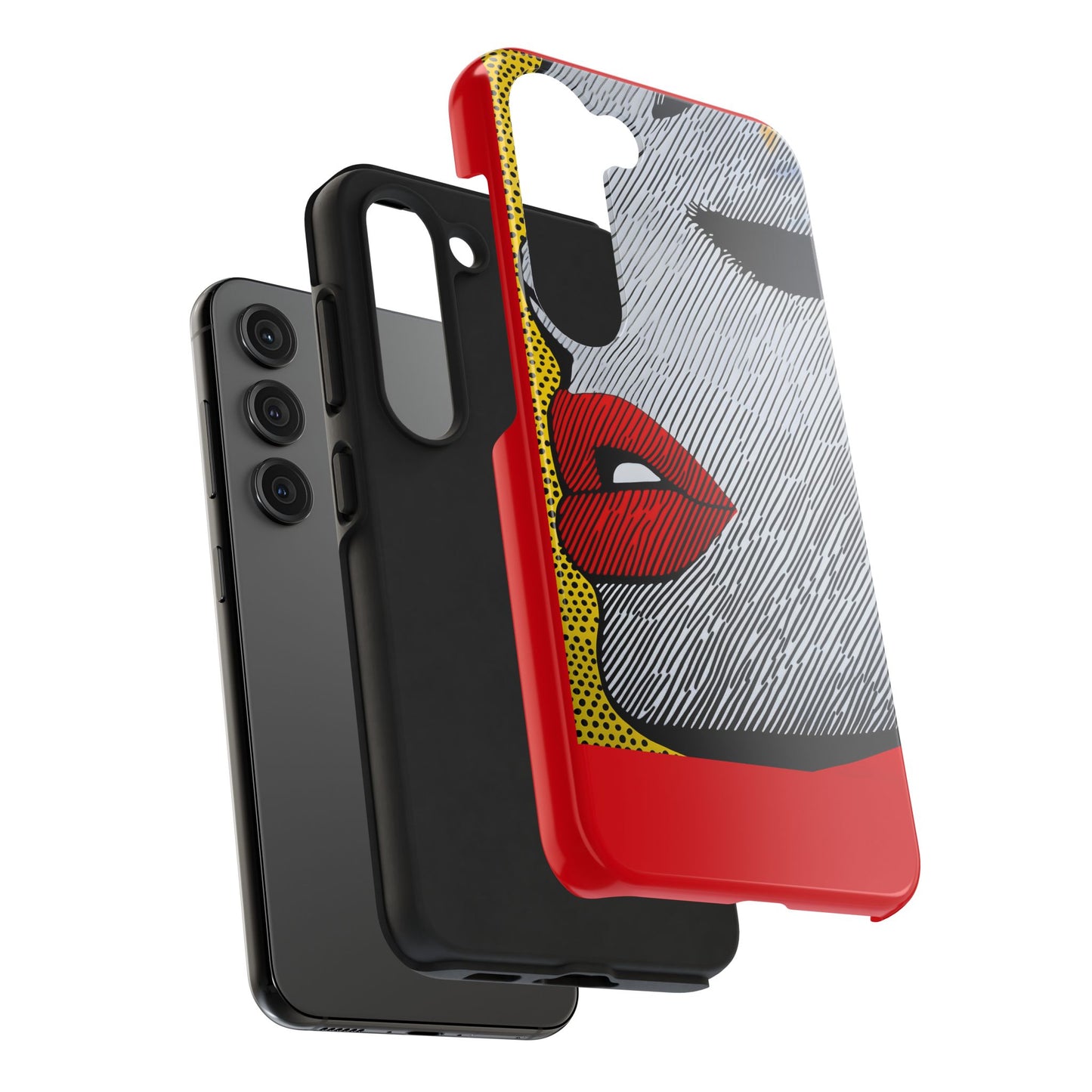 Tough Phone Cases Pop Art Modern Edge 01