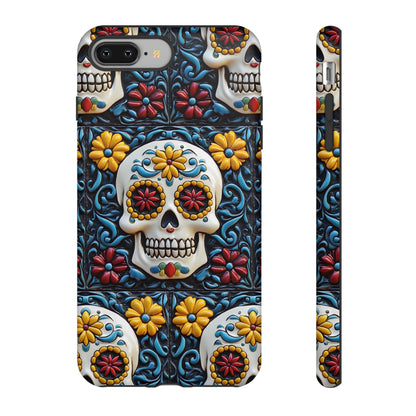 Tough Cases Day of the Dead Dia de Los Muertos Sugar Skull 0009