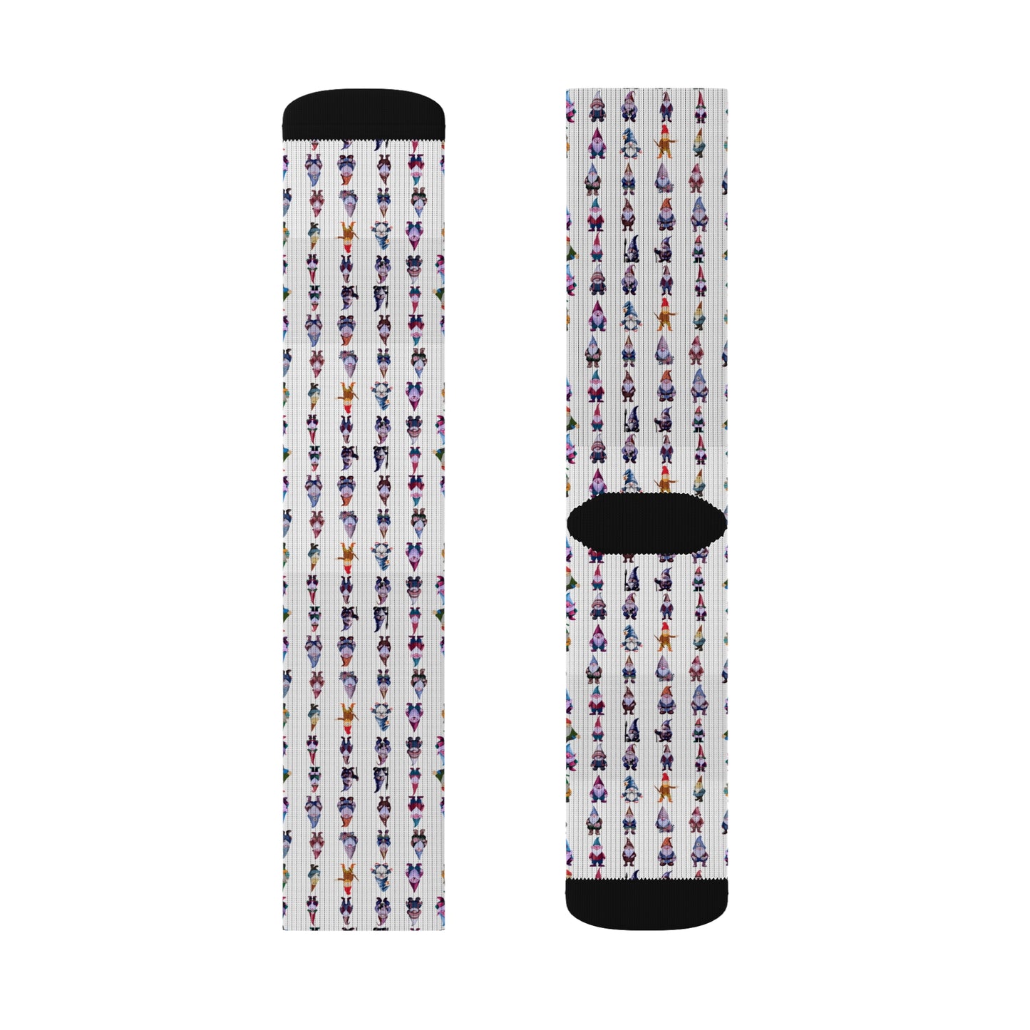 White-Gnome - Sublimation Socks