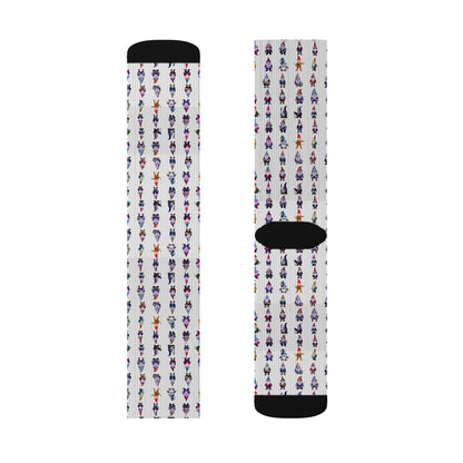 White-Gnome - Sublimation Socks