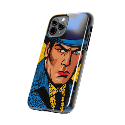 Tough Phone Cases Pop Art Modern Edge Guy Noir 02