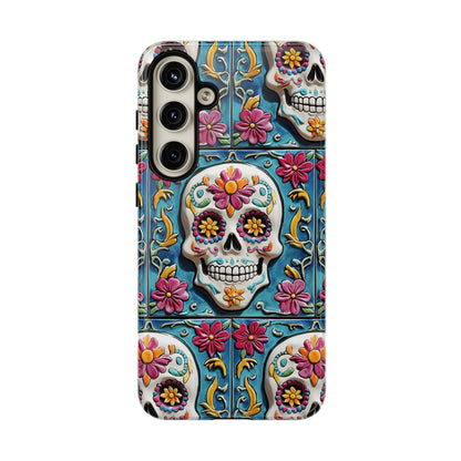 Tough Cases Day of the Dead Dia de Los Muertos Sugar Skull 0001