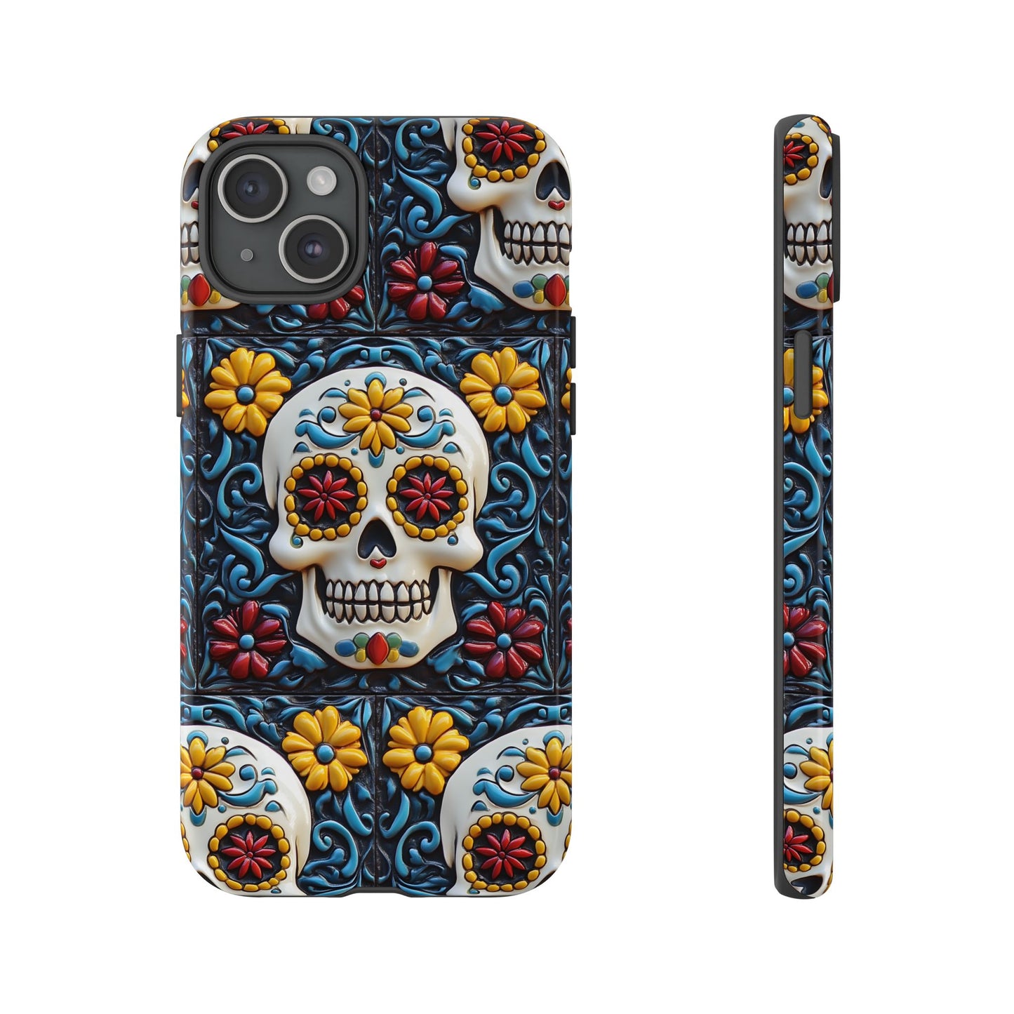 Tough Cases Day of the Dead Dia de Los Muertos Sugar Skull 0009