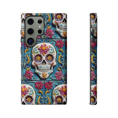 Tough Cases Day of the Dead Dia de Los Muertos Sugar Skull 0001