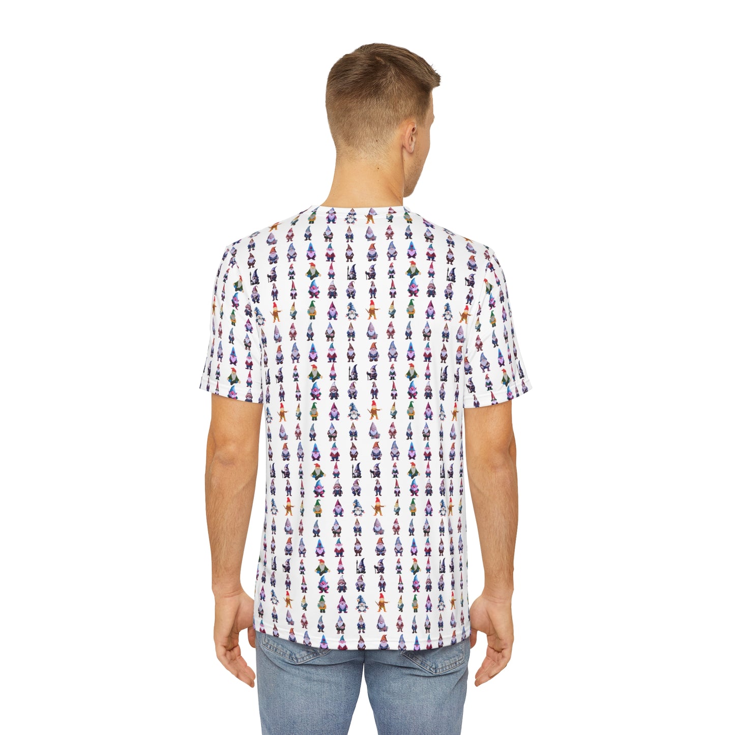 White-Gnome - Men's Polyester Tee