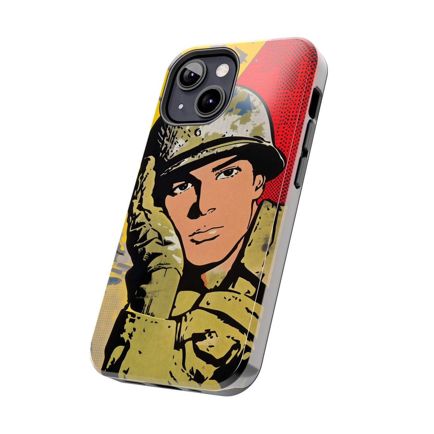 Tough Phone Cases Pop Art Modern Edge Soldier 03