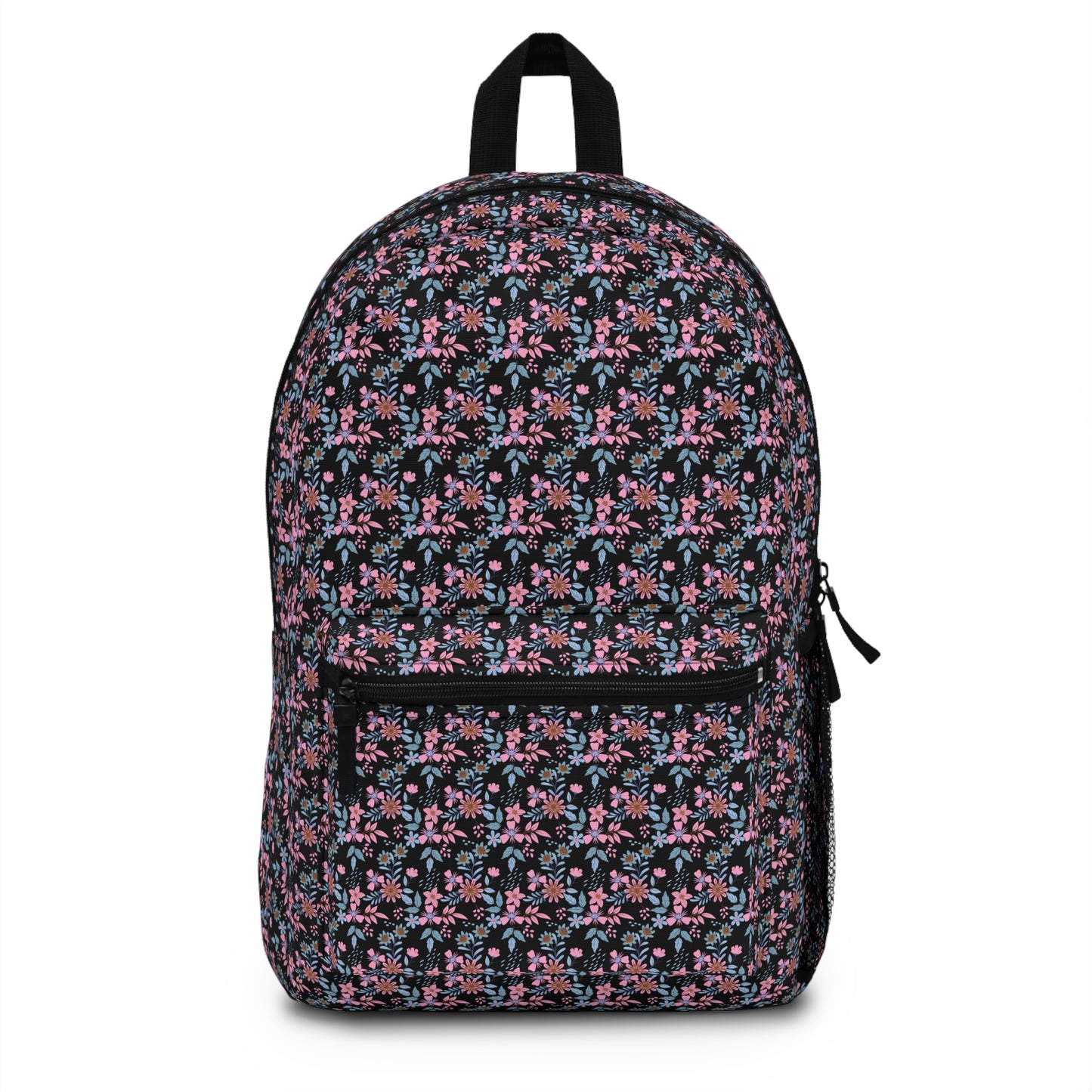 Backpack - Floral - Black