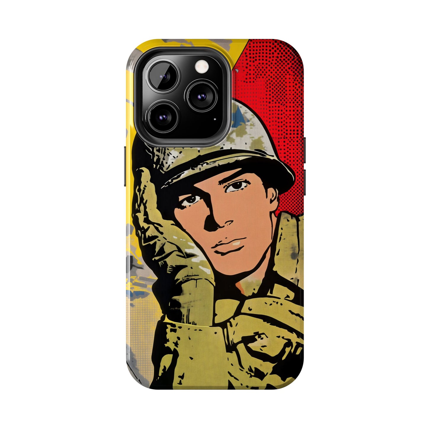 Tough Phone Cases Pop Art Modern Edge Soldier 03