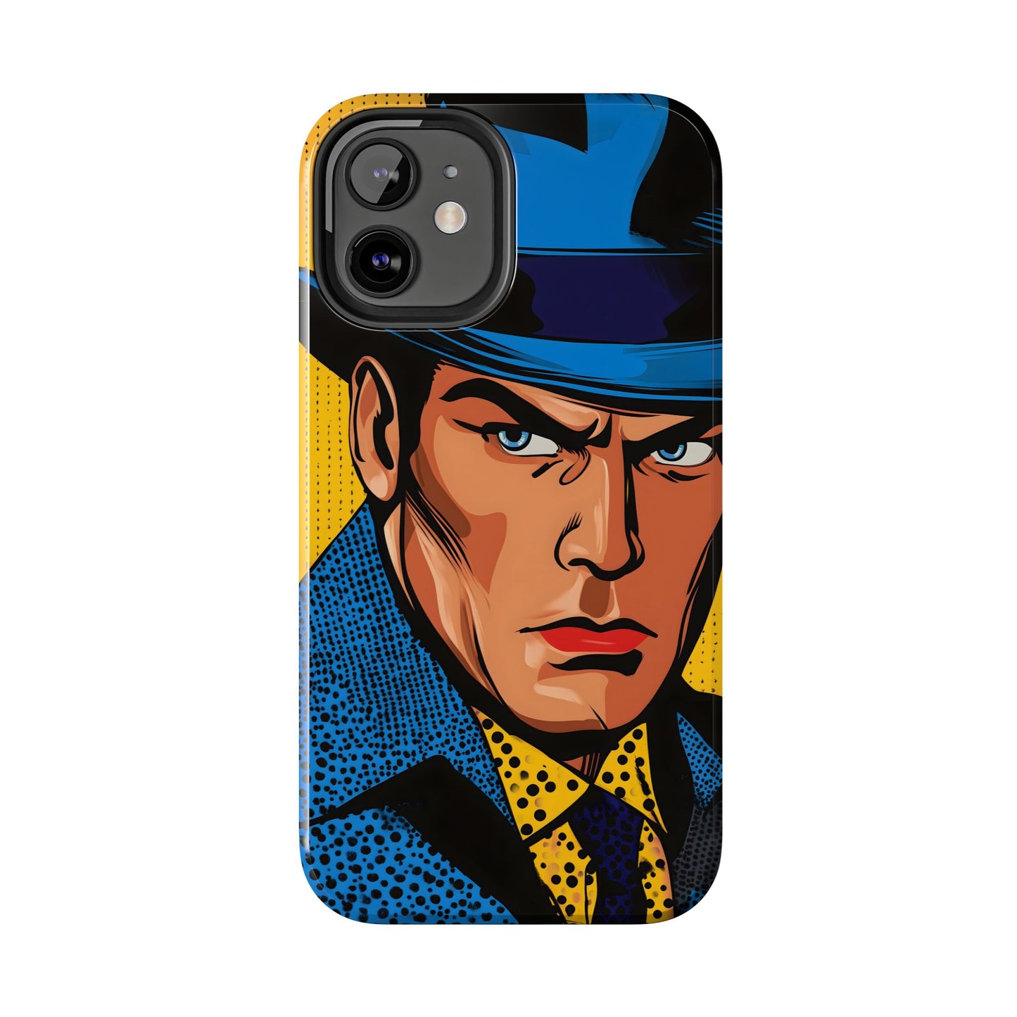 Tough Phone Cases Pop Art Modern Edge Guy Noir 02