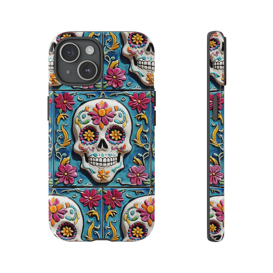 Tough Cases Day of the Dead Dia de Los Muertos Sugar Skull 0001