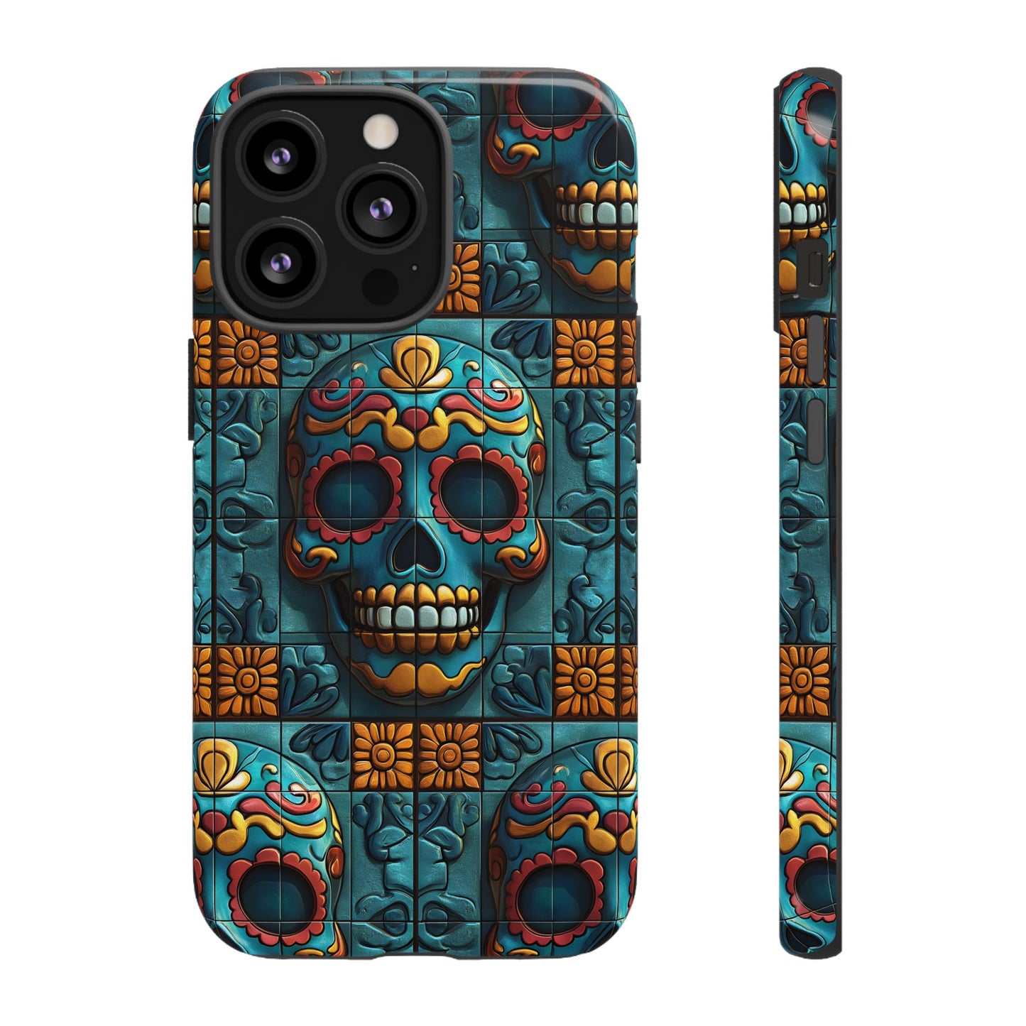 Tough Cases Day of the Dead Dia de Los Muertos Sugar Skull 0017