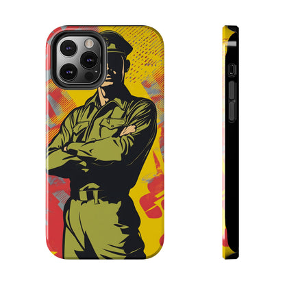 Tough Phone Cases Pop Art Modern Edge Soldier 01