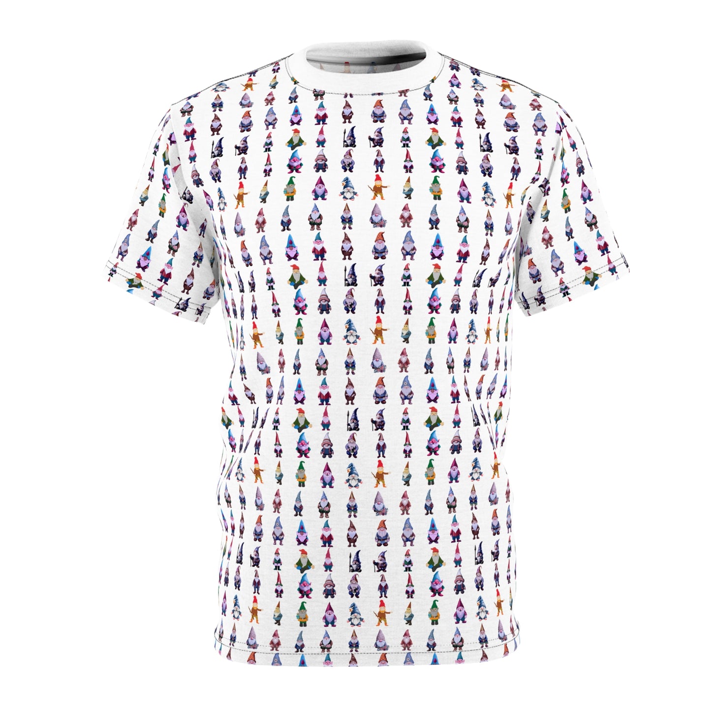 White-Gnome - Unisex Cut & Sew Tee