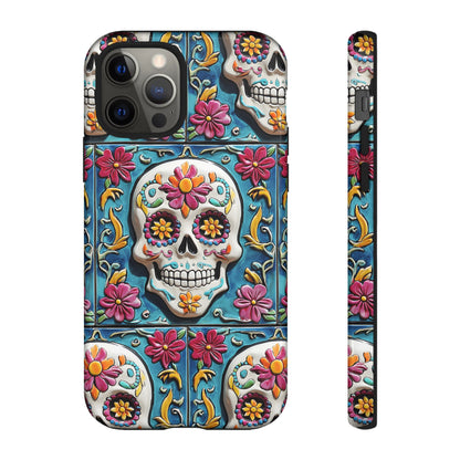 Tough Cases Day of the Dead Dia de Los Muertos Sugar Skull 0001