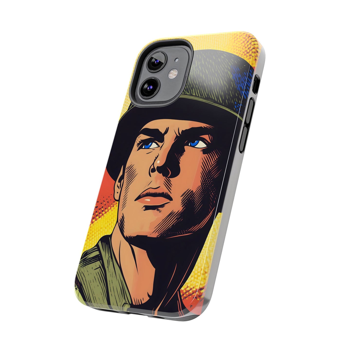 Tough Phone Cases Pop Art Modern Edge Soldier 04