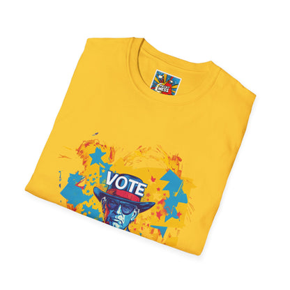 Unisex Softstyle VOTE 2024 7 2024 election shirts