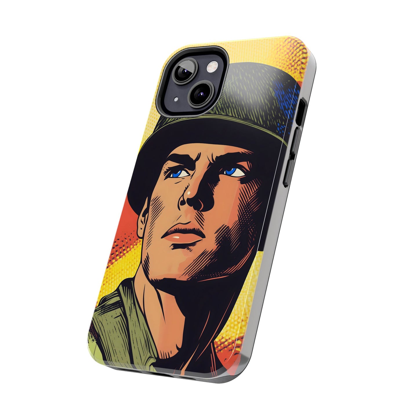 Tough Phone Cases Pop Art Modern Edge Soldier 04