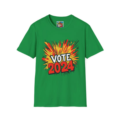 Unisex Softstyle VOTE 2024 11 2024 election shirts