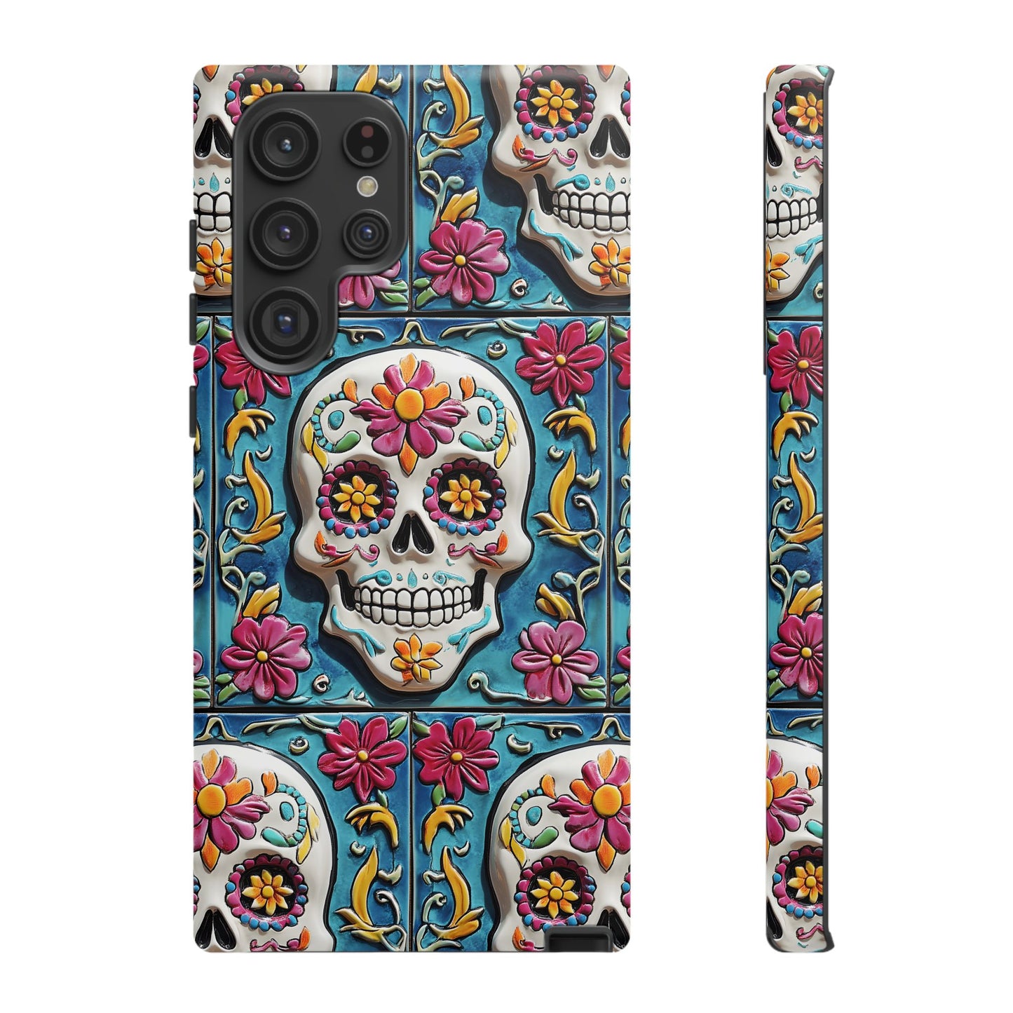 Tough Cases Day of the Dead Dia de Los Muertos Sugar Skull 0001