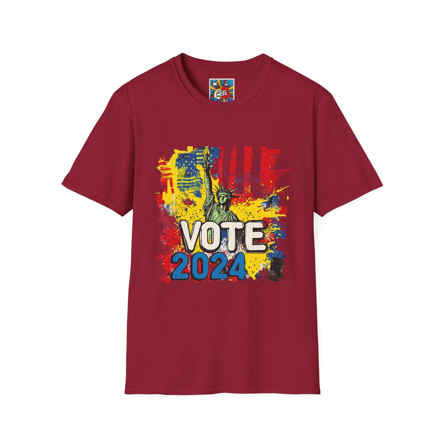 Unisex Softstyle VOTE 2024 5 2024 election shirts