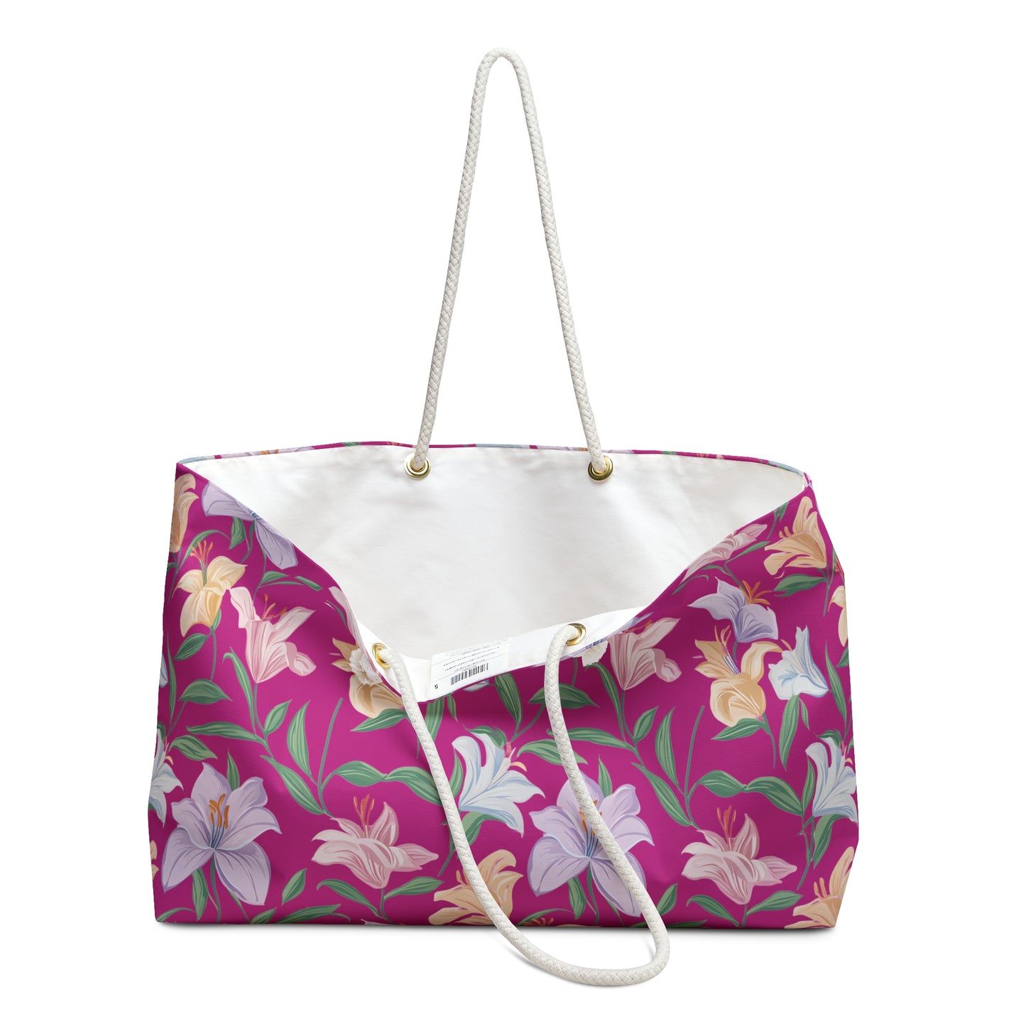 Weekender Bag - Flower  Bouquets - Pink