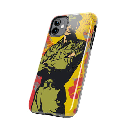 Tough Phone Cases Pop Art Modern Edge Soldier 01