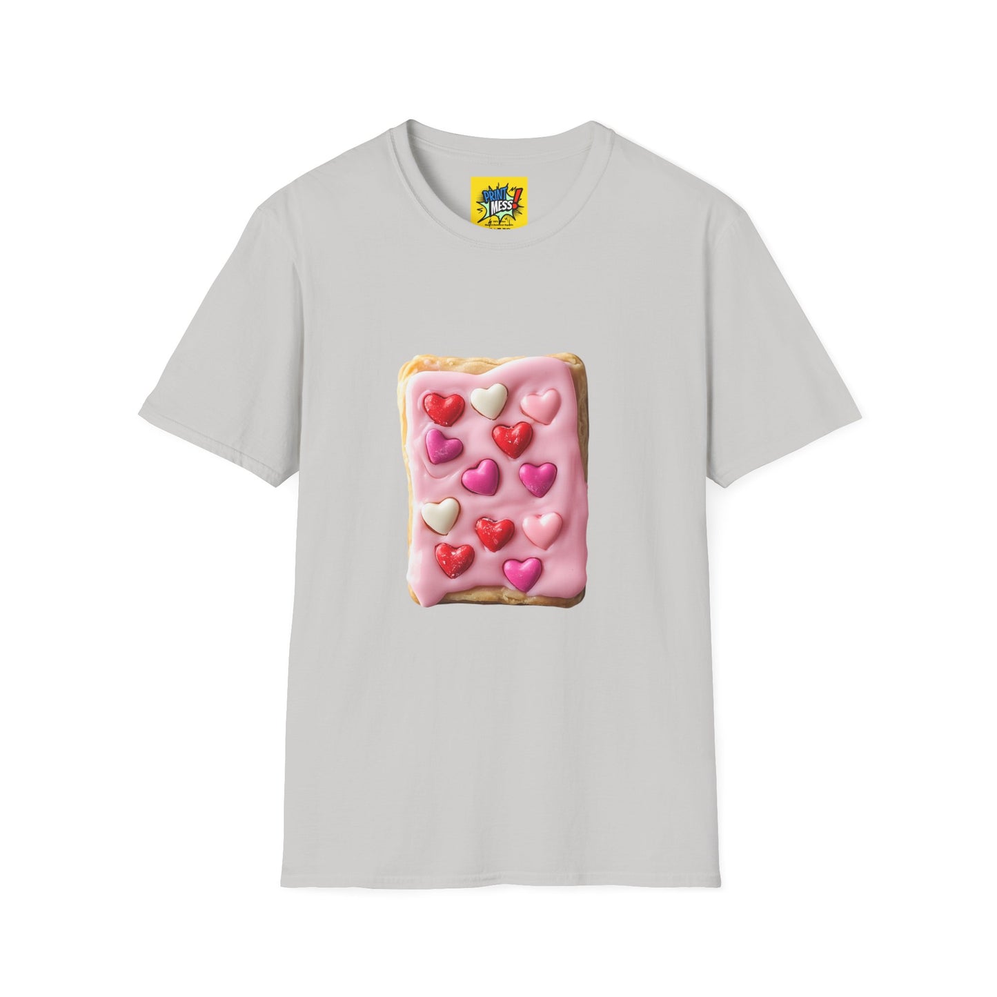 Valentine's Day Candy Heart Tart Unisex Soft-style Tee