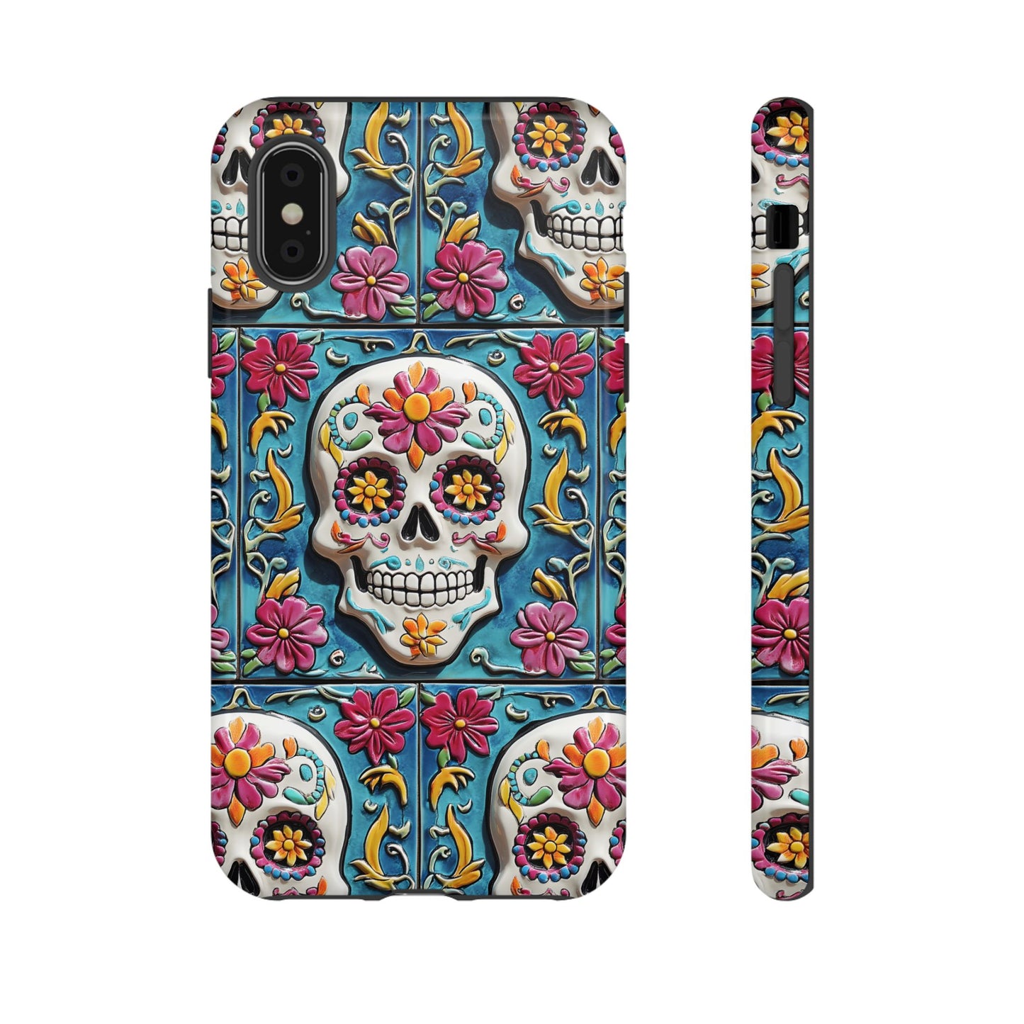 Tough Cases Day of the Dead Dia de Los Muertos Sugar Skull 0001