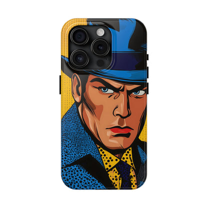 Tough Phone Cases Pop Art Modern Edge Guy Noir 02