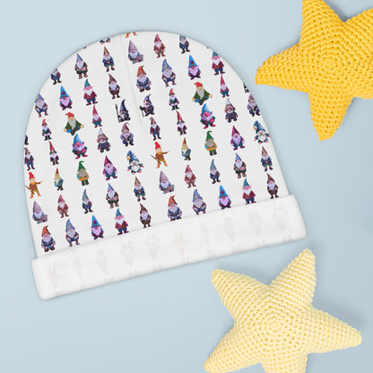 White-Gnome - Baby Beanie